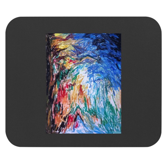 Discover Stormy Mosaic (with margin) Mouse Pads