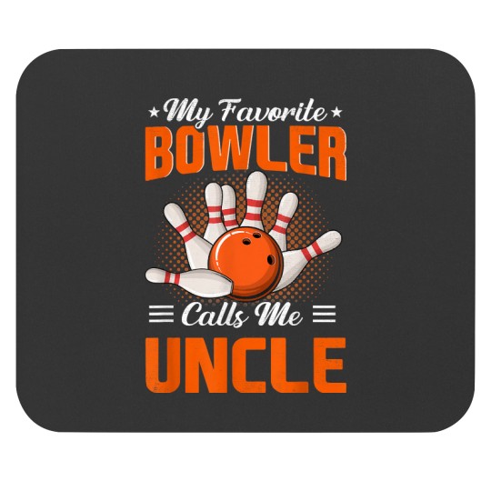 Discover My Favorite Bowler Calls Me Uncle Bowling Father Mouse Pads