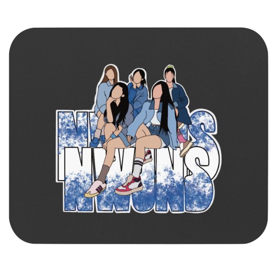 Discover New jeans Long Mouse Pads
