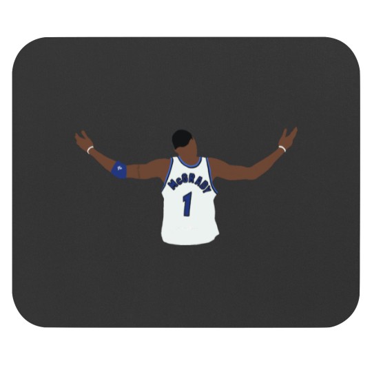 Discover Tracy McGrady Celebration Mouse Pads
