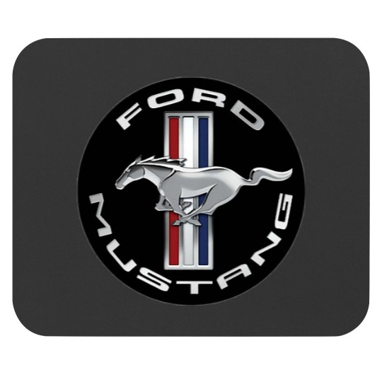 Discover Circle dark hors Mouse Pads