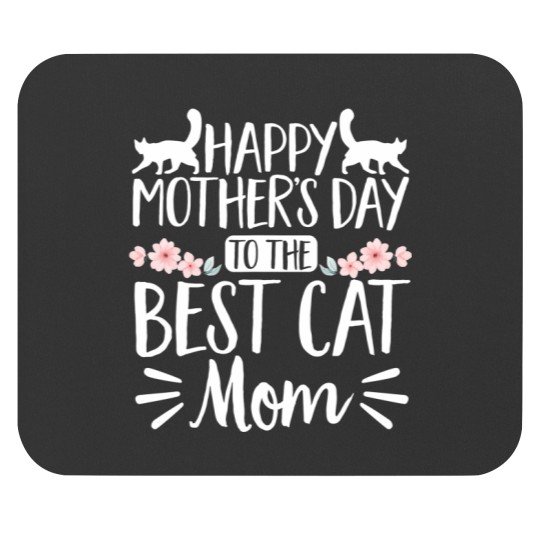 Discover happy mothers day cat mom mother cat lover cat owner Mouse Pads