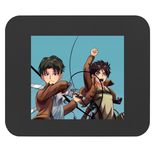 Discover Eren and Levi Mouse Pads