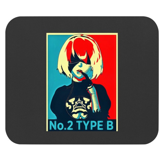 Discover Nier Automata 2B   Nier Automata 2B Mouse Pads