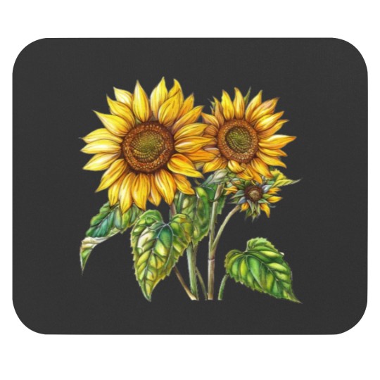 Discover sunflowers Mouse Pads
