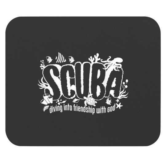 Discover Scuba Diving Into Friendship with God Christian VBS 2024 Mouse Pads