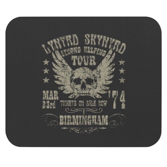 Discover Lynyrd Skynyrd 1974, distressed Mouse Pads, Lynyrd Skynyrd rock band Mouse Pads