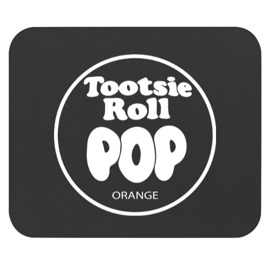 Discover Tootsie Roll Pops, Orange Color Mouse Pads, Funny Candy Mouse Pads, Group Mouse Pads