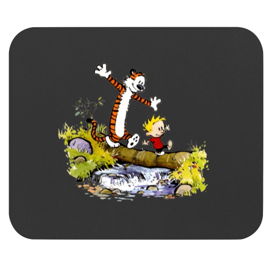 Discover calvin and hobbes bill watterson Mouse Pads