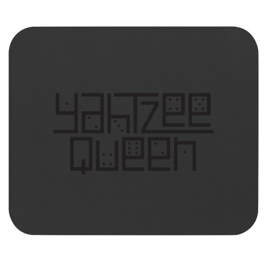 Discover Yahtzee Queen Fitted Scoop Mouse Pads
