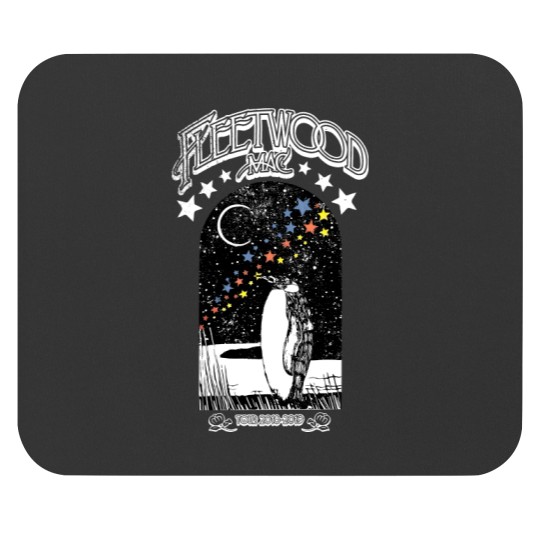Discover Fleetwood Mac Penguin Portrait, Tour 2018-2019 White Mouse Pads