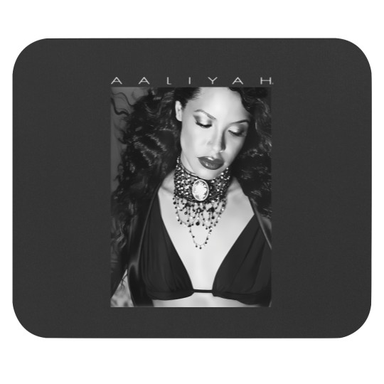 Discover aaliyah photo with logo t Mouse Pads