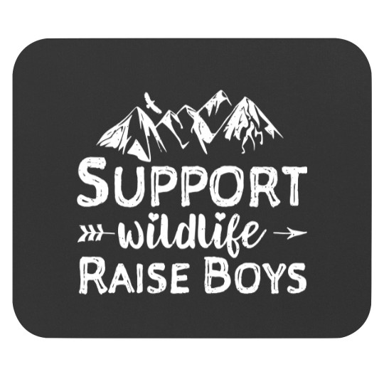 Discover Support Wildlife Raise Boys Sweatshirt Parents D Mouse Pads
