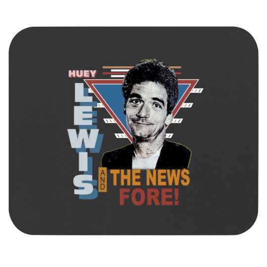 Discover Vintage 1986 Huey Lewis and the News Pop Rock Mouse Pads