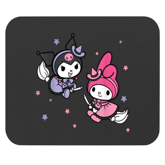 Discover My Melody Kuromi Little Witches Halloween Shoes Mouse Pads