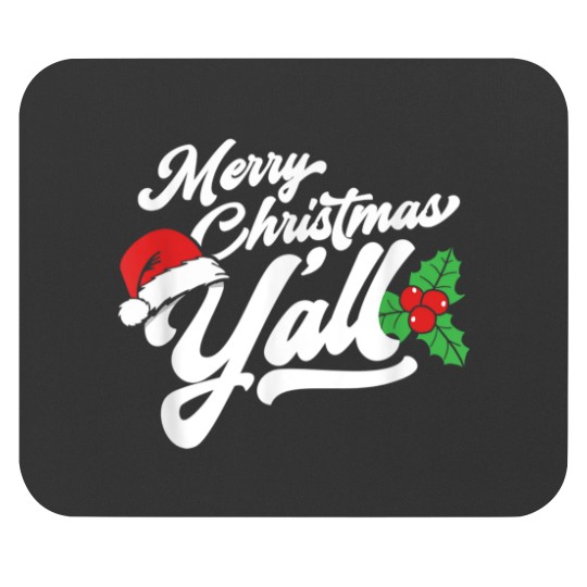 Discover Merry Christmas Y 39 All Funny Country Southern Holiday Mouse Pads