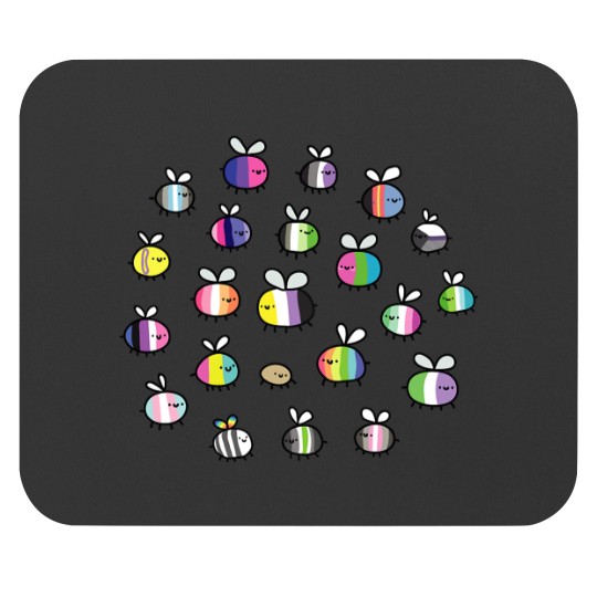 Discover bees Mouse Pads