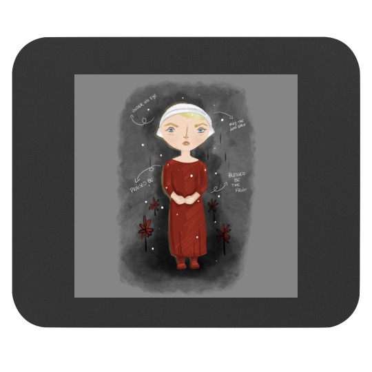 Discover The Handmaids Tale  - June Under his Eye Mouse Pads