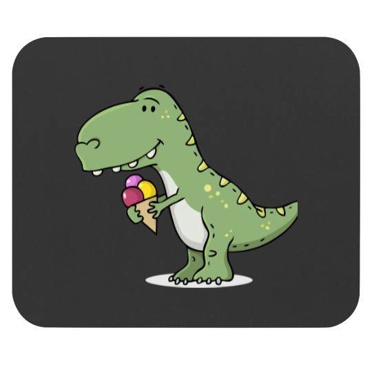 Discover DINO ICE CREAM Mouse Pads