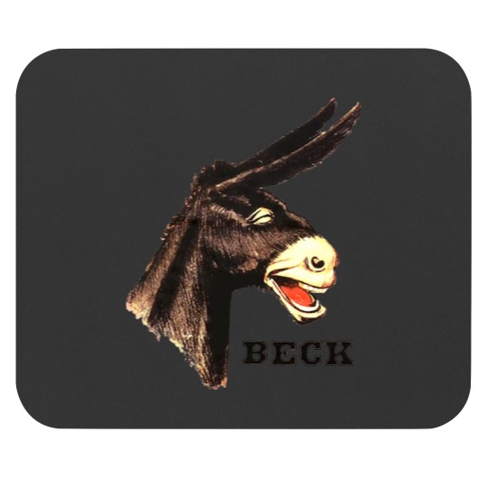 Discover Stylish Beck Donkey Adult M Medium Mouse Pads - Pop, Americana, Alternative Music