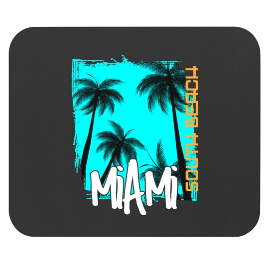 Discover Miami South Beach Mouse Pads