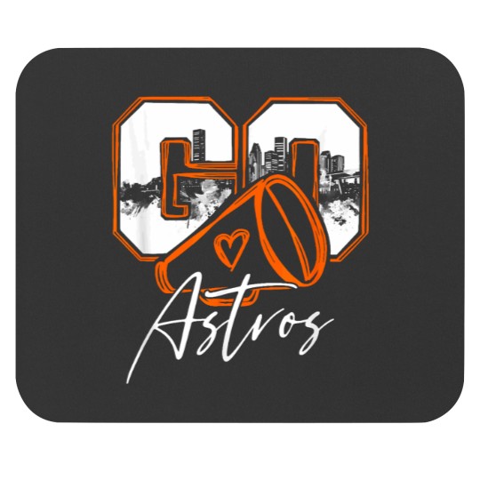 Discover Go Cheer Astros Name Athletic Sports Gift Men Women Boy Girl , Houston Los Astros , Ho Mouse Pads
