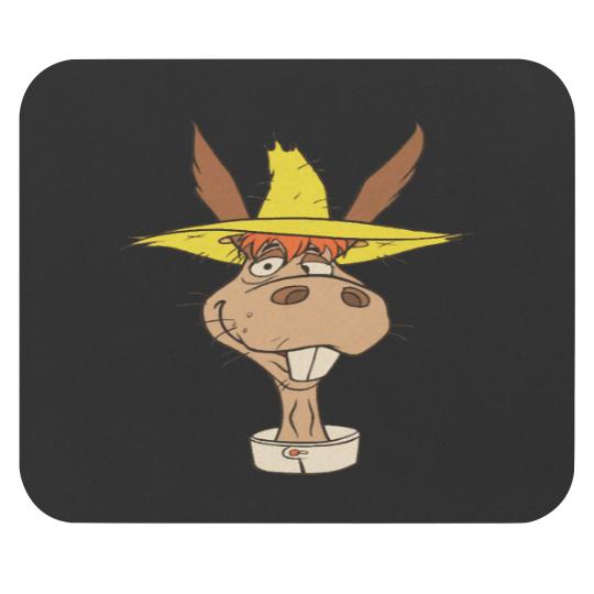 Discover Hee Haw Donkey Vintage Screenprint Country Music Mascot Mouse Pads