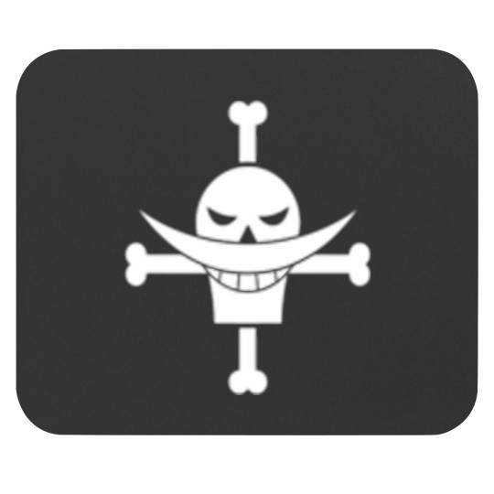 Discover Whitebeard Jolly Roger Mouse Pads