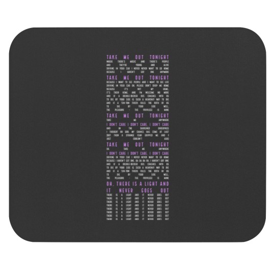 Discover There is a Light that Never Goes Out iPhone Case Mouse Pads