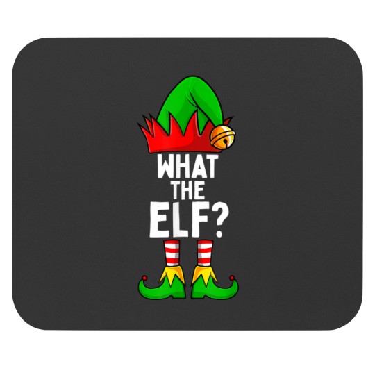Discover What-The Elf Matching Family Christmas Mouse Pads