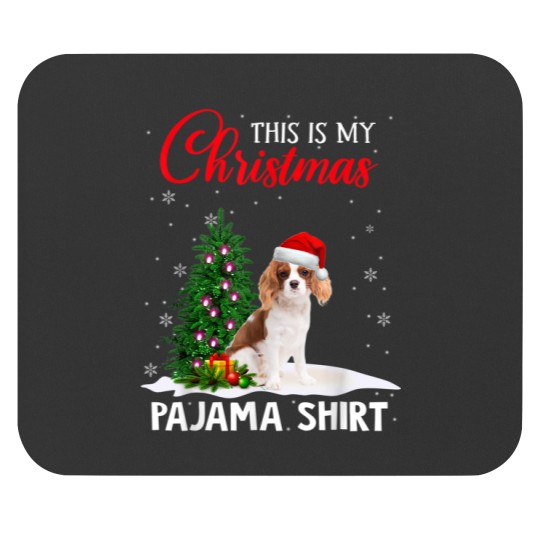 Discover This Is My Christmas Pajama Cavalier King Charles Spaniel Mouse Pads