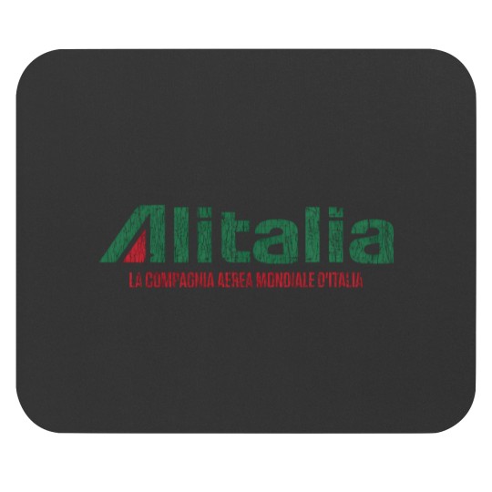 Discover alitalia italy's world airline 1946 Mouse Pads