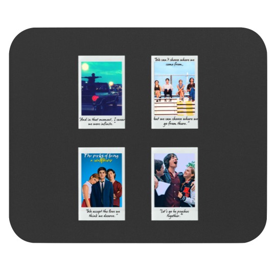 Discover Perks Of Being A WallflowerPackPerks Of Being A Wallflower sPinT-Shir Mouse Pads