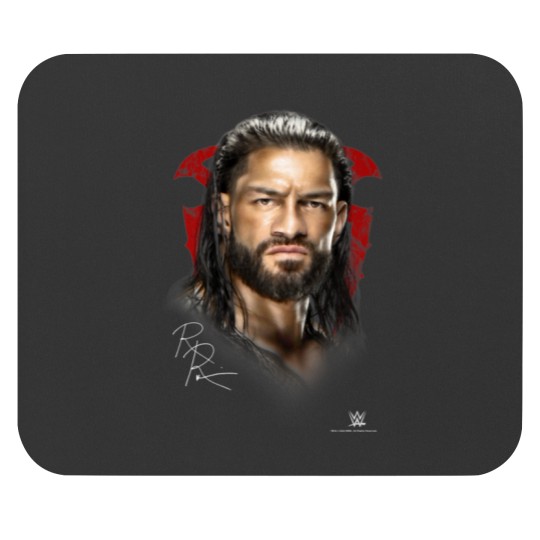 Discover Roman Reigns Face Portrait Mouse Pads