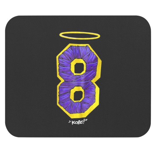 Discover Kobe Bryant - Lucky 8 Number Mouse Pads