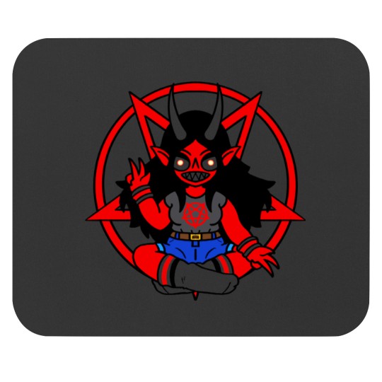 Discover Helly Baphomet Mouse Pads