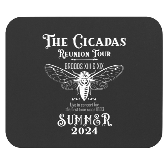 Discover Cicada Concert Tour 2024 Mouse Pads
