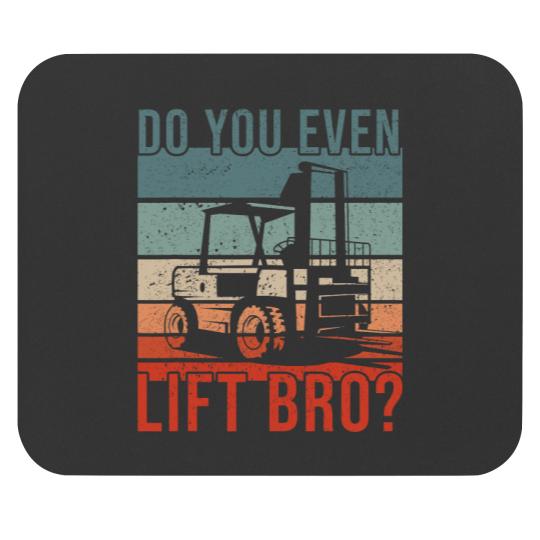 Discover Forklift Operator Mouse Pads