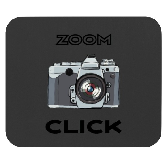 Discover Zoom, Click! Photography Active Mouse Pads