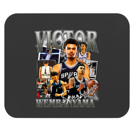 Discover Victor Wembanyama San Antonio Basketball Mouse Pads