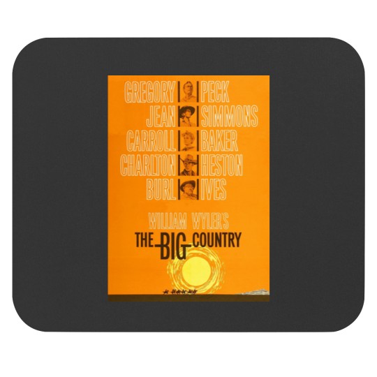 Discover The Big Country Movie Poster Mouse Pads