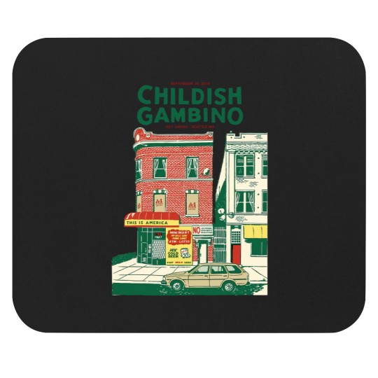 Discover Childish Gambino This is America Hip-Hop Funk Unisex Mouse Pads
