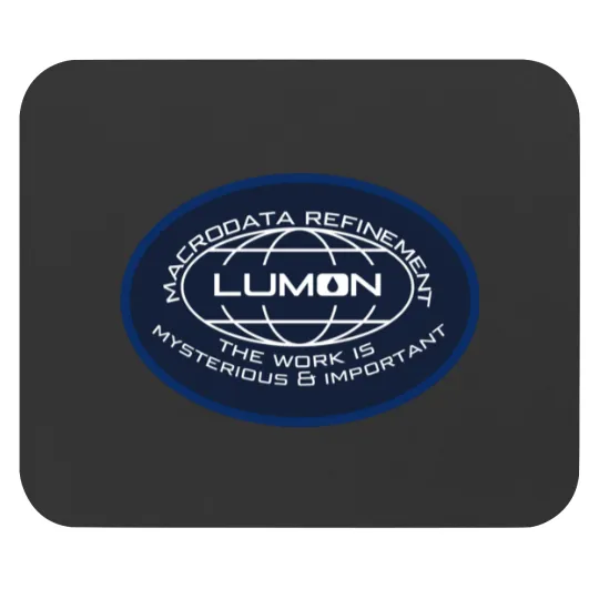 Discover lumon severance macrodata refinement the work is mysterious and important Active Mouse Pads