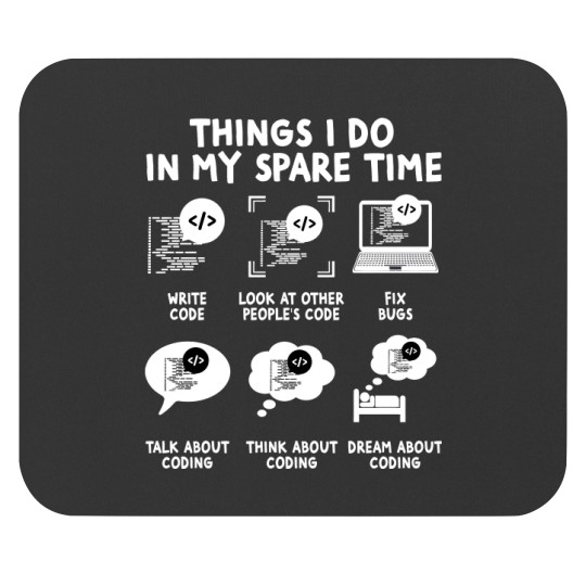 Discover Funny Coder Programmer Mouse Pads