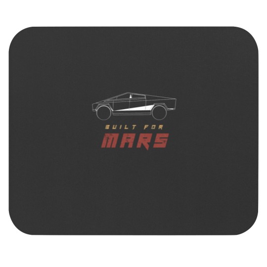 Discover Cybertruck Built For Mars Graphic  teslas Cybertruck Mouse Pads