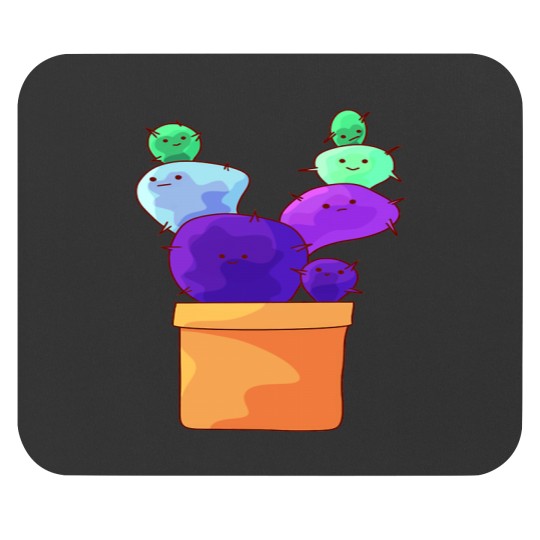 Discover Happy Toric Cacti Mouse Pads