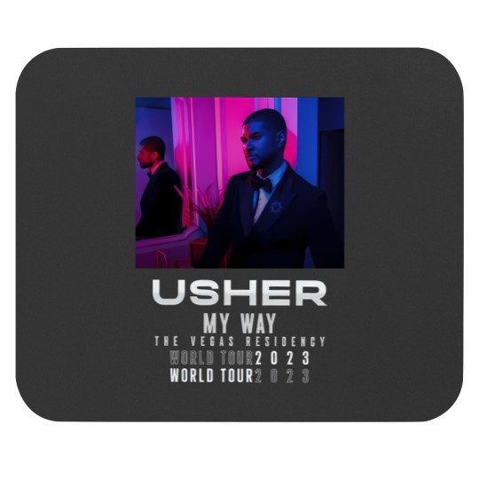 Discover Usher My Way Tour Mouse Pads