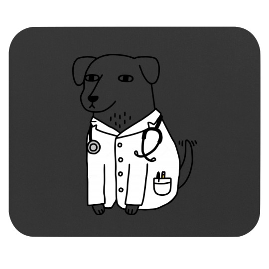 Discover Funny Dogtor Mouse Pads