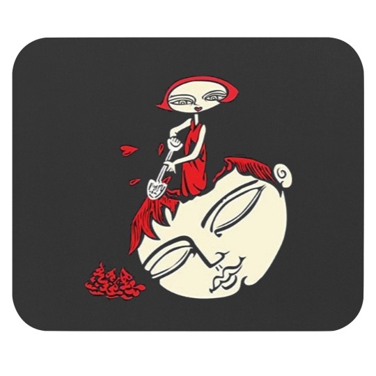 Discover Cut Hair Incubuss Mouse Pads