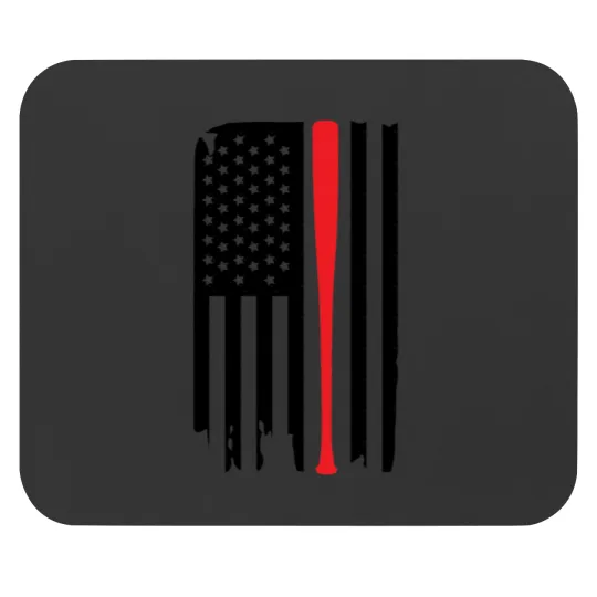 Discover With American Flag Mouse Pads